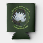 Gloeiende Lotus Lily Bloem gepersonaliseerd Blikjeskoeler (Voorkant)