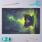Gloeiende Magic Potion Cauldron Halloween Decoupag Tissuepapier (Craft)