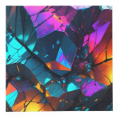 gloeiende minerale rotsformaties kubus (Rechts)