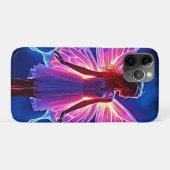 Gloeiende Mystieke Vlinder Fairy Art Case-Mate iPhone Case (Achterkant (horizontaal))