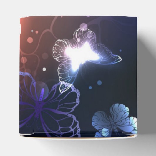 Gloeiende Nachtvlinders Bedankdoosjes (Bovenkant)