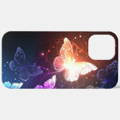 Gloeiende Nachtvlinders Case-Mate iPhone Case (Achterkant / Rechts)