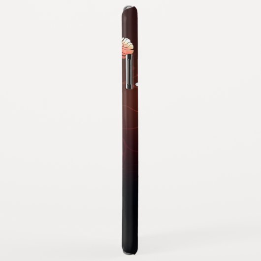 Gloeiende Nachtvlinders Case-Mate iPhone Case (Achterkant/rechts)