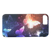 Gloeiende Nachtvlinders Case-Mate iPhone Case (Achterkant (Horizontaal))