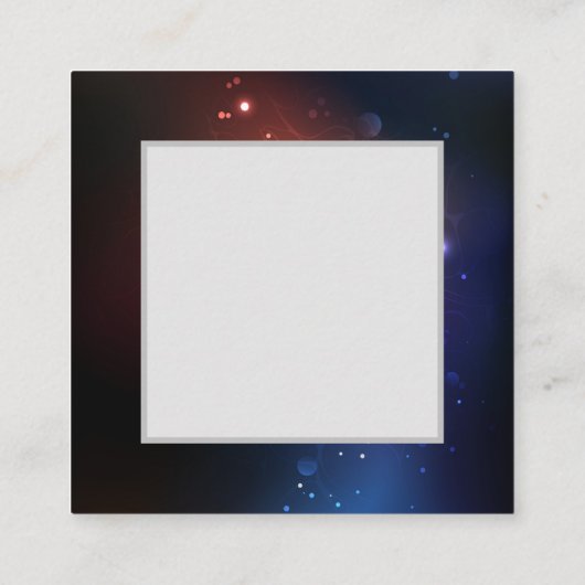 Gloeiende Nachtvlinders Contactkaartje (Achterkant)