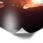 Gloeiende Nachtvlinders Foto Afdruk (Hoek)