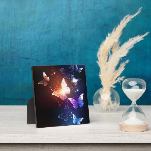 Gloeiende Nachtvlinders Fotoplaat (Insitu)