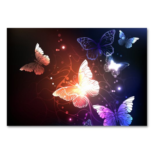 Gloeiende Nachtvlinders Kaart (Voorkant)
