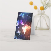 Gloeiende Nachtvlinders Klantenkaartje (Voorkant)