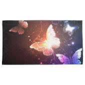 Gloeiende Nachtvlinders Kussensloop (Voorkant-Rechts)