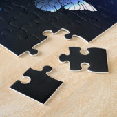 Gloeiende Nachtvlinders Legpuzzel (Zijkant)