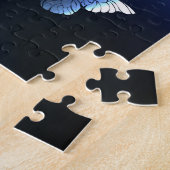 Gloeiende Nachtvlinders Legpuzzel (Zijkant)