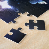 Gloeiende Nachtvlinders Legpuzzel (Zijkant)