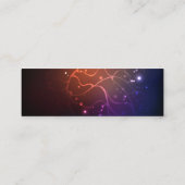 Gloeiende Nachtvlinders Mini Visitekaartje (Achterkant)