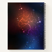 Gloeiende Nachtvlinders Notitieboek (Achterkant)