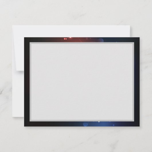 Gloeiende Nachtvlinders Notitiekaartje (Achterkant)