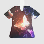 Gloeiende Nachtvlinders Ornament (voorkant)