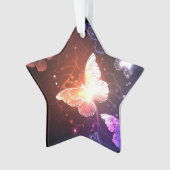 Gloeiende Nachtvlinders Ornament (voorkant)