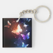 Gloeiende Nachtvlinders Sleutelhanger (Achterkant)