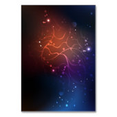 Gloeiende Nachtvlinders Tafelkaart Kaart (Achterkant)