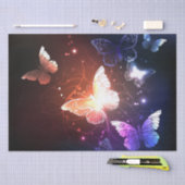 Gloeiende Nachtvlinders Tissuepapier (Craft)