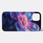 Gloeiende Neon Flowers – betoverende kosmische blo Case-Mate iPhone Case (Achterkant (horizontaal))