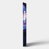 Gloeiende Neon Flowers – betoverende kosmische blo Case-Mate iPhone Case (Achterkant / Links)
