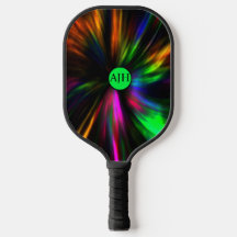 Gloeiende neon mannelijke moderne Initialen