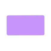 Gloeiende Neon Star Bat Mitzvah Print je eigen lab Etiket (Voorkant)