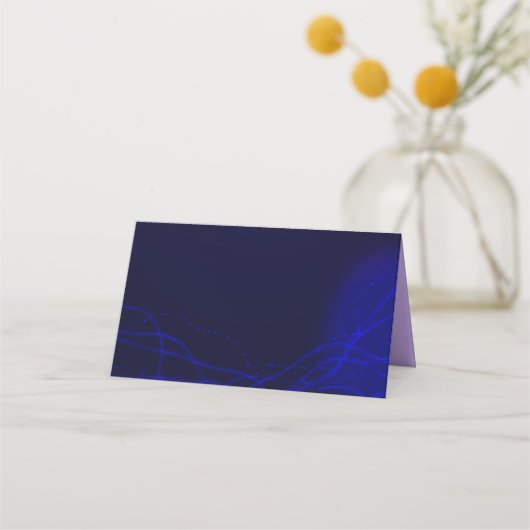 GLOEIENDE NEON STERREN Bat Mitswa Zitplaatsen Esco Plaatskaartje (Achterkant)