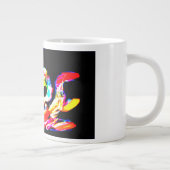 Gloeiende Octopus zomer Grote Koffiekop (Rechts)