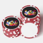 Gloeiende Octopus zomer Poker Chips (Opstapeling)