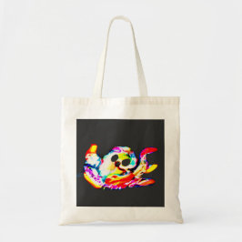 Gloeiende Octopus zomer Tote Bag
