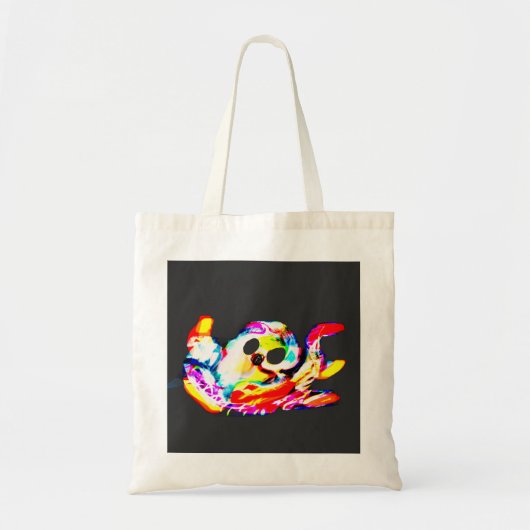Gloeiende Octopus zomer Tote Bag (Voorkant)