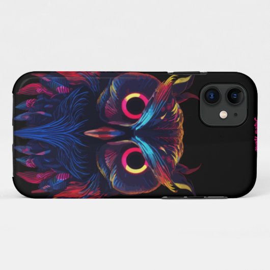 Gloeiende ogen Case-Mate iPhone case (Achterkant (horizontaal))