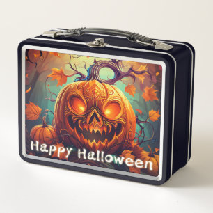 Gloeiende Ogen Jack-o-Lantern Halloween Kunst