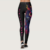 Gloeiende ogen leggings (Achterkant)
