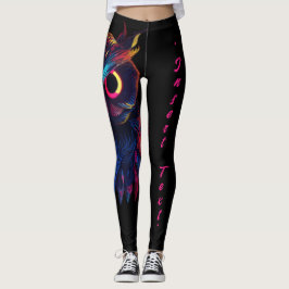 Gloeiende ogen leggings