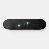 Gloeiende ogen ... persoonlijk skateboard (Horizontaal)