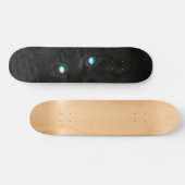 Gloeiende ogen ... persoonlijk skateboard (Horizontaal)
