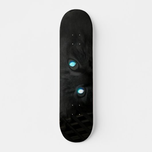 Gloeiende ogen ... persoonlijk skateboard (Voorkant)