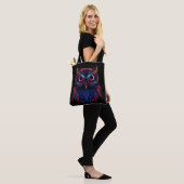 Gloeiende ogen tote bag (Op model)