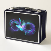 Gloeiende Oneindigheid met Magische Vlinder (Achterkant)