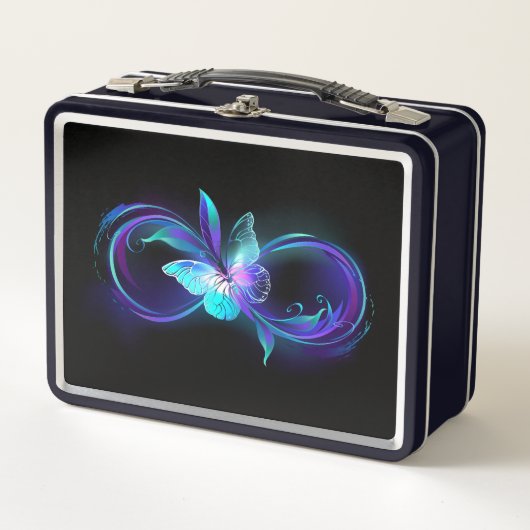 Gloeiende Oneindigheid met Magische Vlinder (Voorkant)