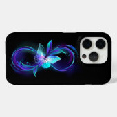 Gloeiende Oneindigheid met Magische Vlinder Case-Mate iPhone Case (Achterkant (horizontaal))