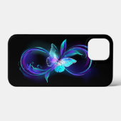 Gloeiende Oneindigheid met Magische Vlinder Case-Mate iPhone Case (Achterkant (horizontaal))