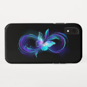 Gloeiende Oneindigheid met Magische Vlinder Case-Mate iPhone Case (Achterkant (horizontaal))