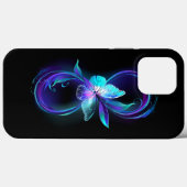 Gloeiende Oneindigheid met Magische Vlinder Case-Mate iPhone Case (Achterkant (horizontaal))