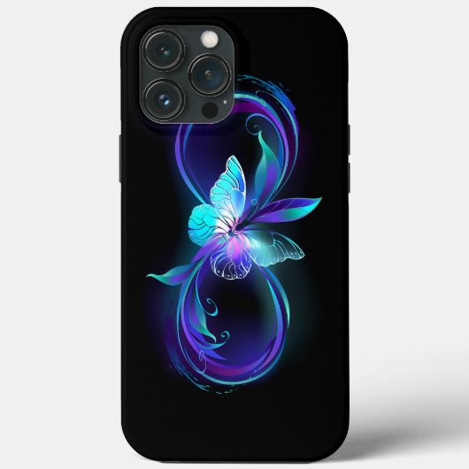 Gloeiende Oneindigheid met Magische Vlinder Case-Mate iPhone Case (Achterkant)