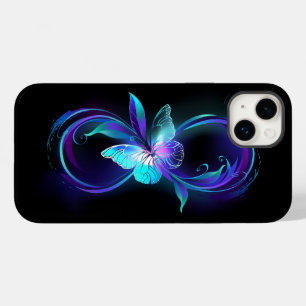 Gloeiende Oneindigheid met Magische Vlinder Case-Mate iPhone 14 Plus Hoesje